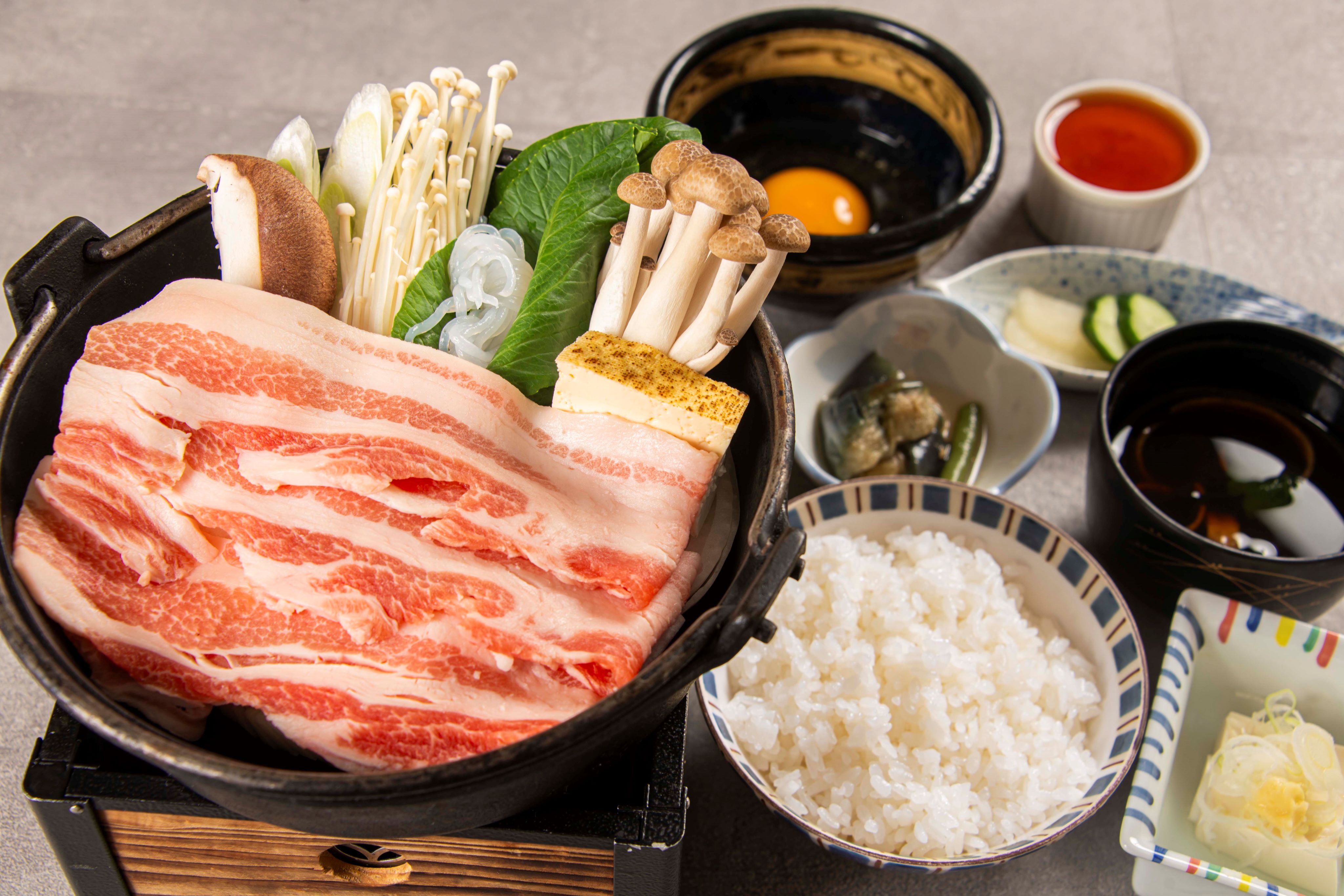 豚すき焼き御膳