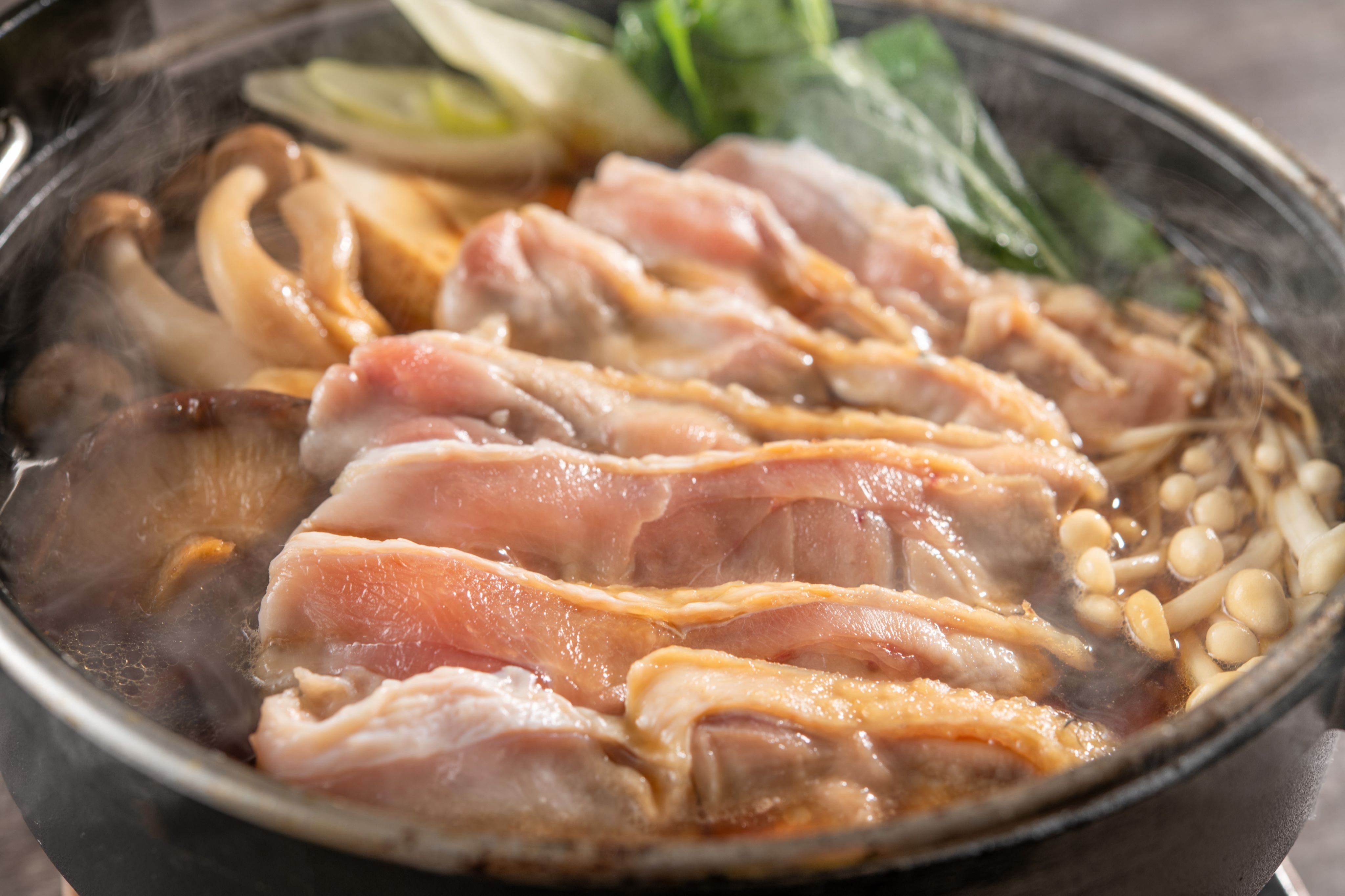 奥久慈しゃも　すき焼き御膳