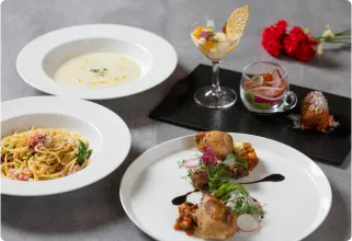 画像:シェフのおまかせフルコース イメージ