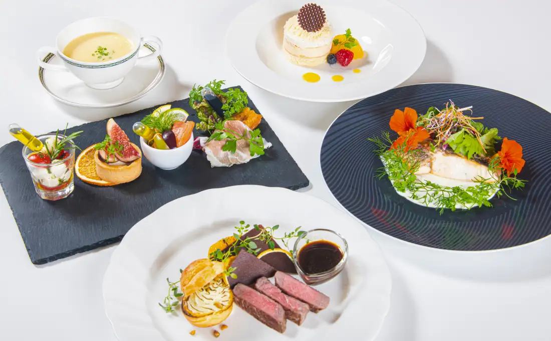 画像:KASHIMA BOLD KITCHEN ランチ シェフのおまかせフルコース 3,500円